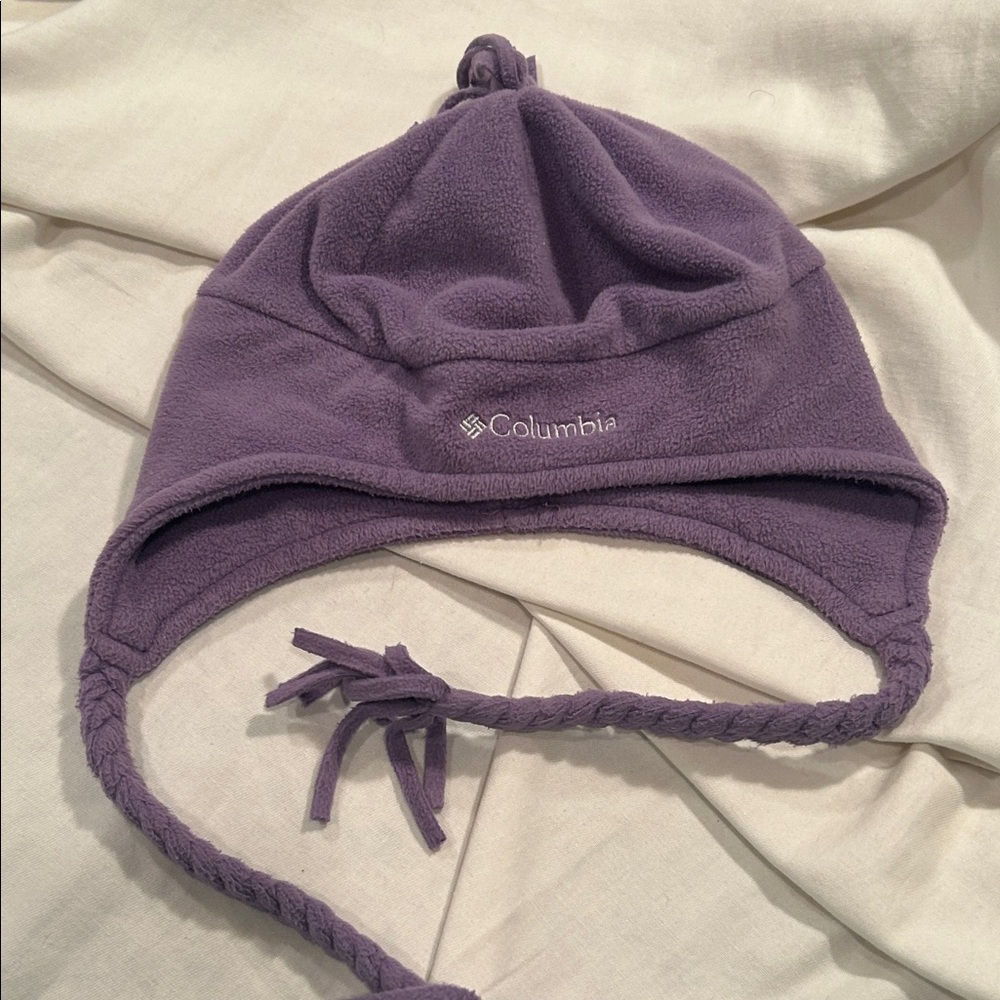 Columbia Purple Fleece Hat